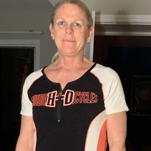 Harley Davidson women’s quarter zip front